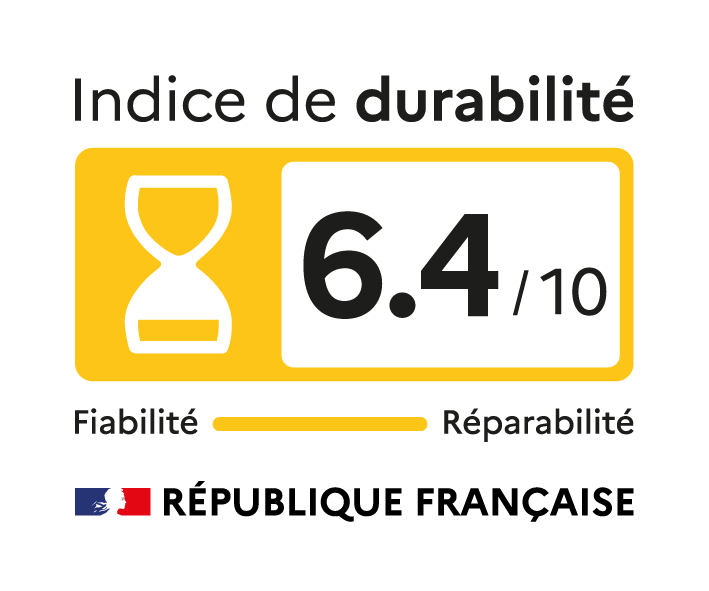 Indice de durabilité : 6.4 / 10